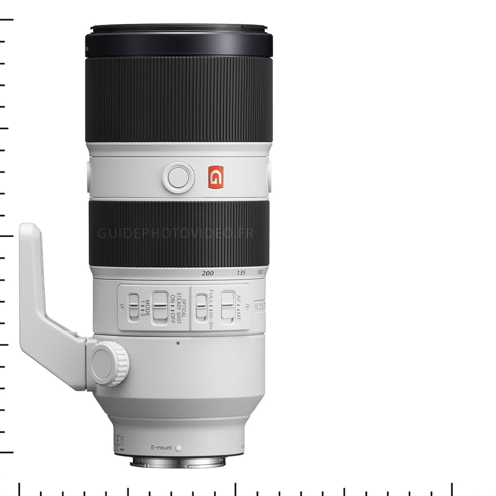Sony FE 70-200mm f/2.8 GM OSS : meilleur prix et fiche technique