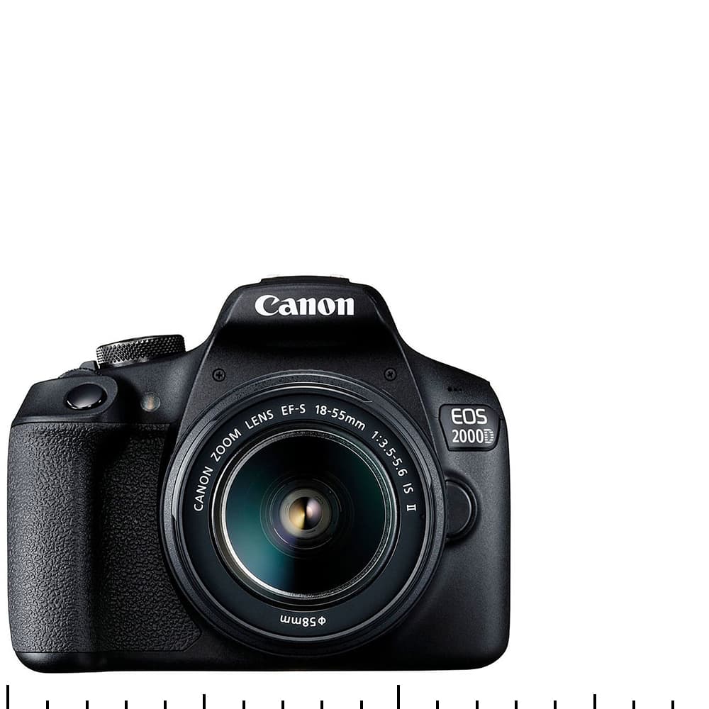 Canon 2000D + EF-S 18-55mm IS II : meilleur prix et fiche technique