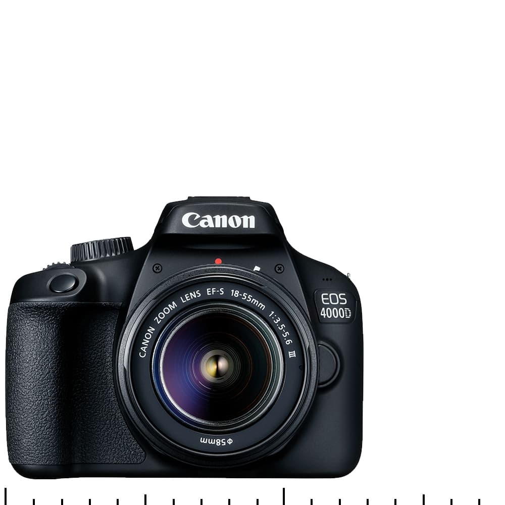 Canon 4000D + EF-S 18-55mm III : meilleur prix et fiche technique